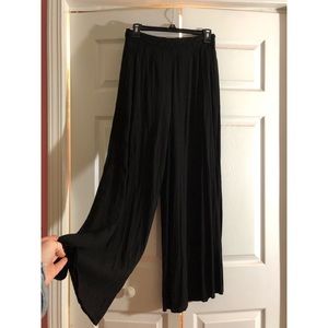 Black Flowy Dress Pants